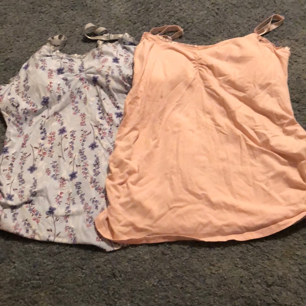 Nursing tank top